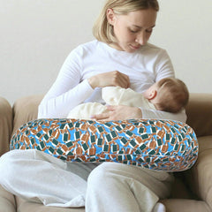 Teleamica one-size-fits-most nursing pillow cover offers snug, secure fit.