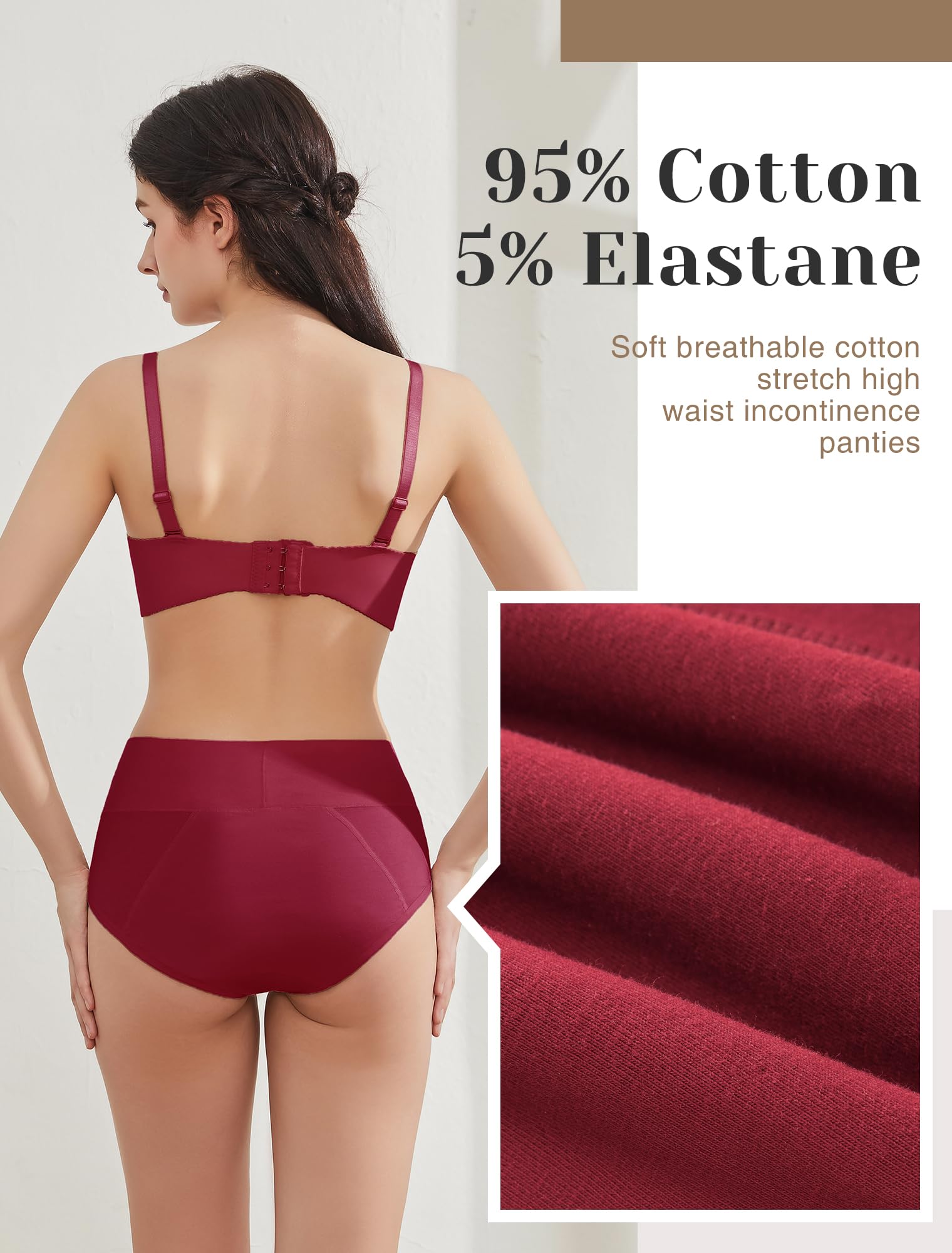TELEWEE soft cotton-elastane fabric emphasizes skin-friendly daily wear