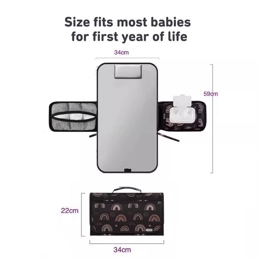 TELFZ foldable travel pad for compact packing.