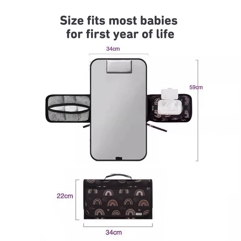 TELFZ foldable travel pad for compact packing.