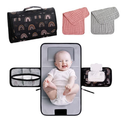 TELFZ portable diaper changing station with pillow for on-the-go comfort.