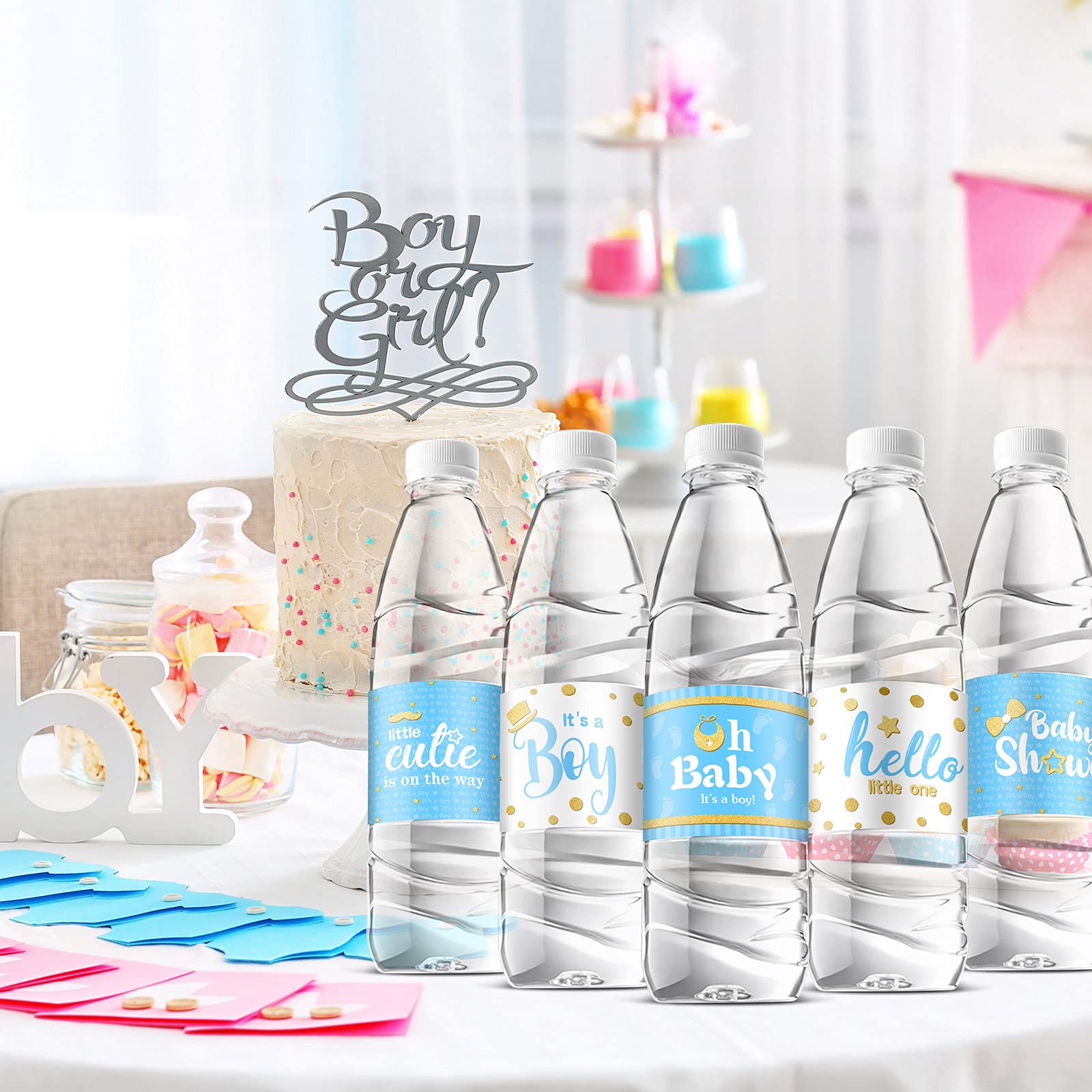 Teling water bottle stickers stay put on refrigerated beverages without wrinkling