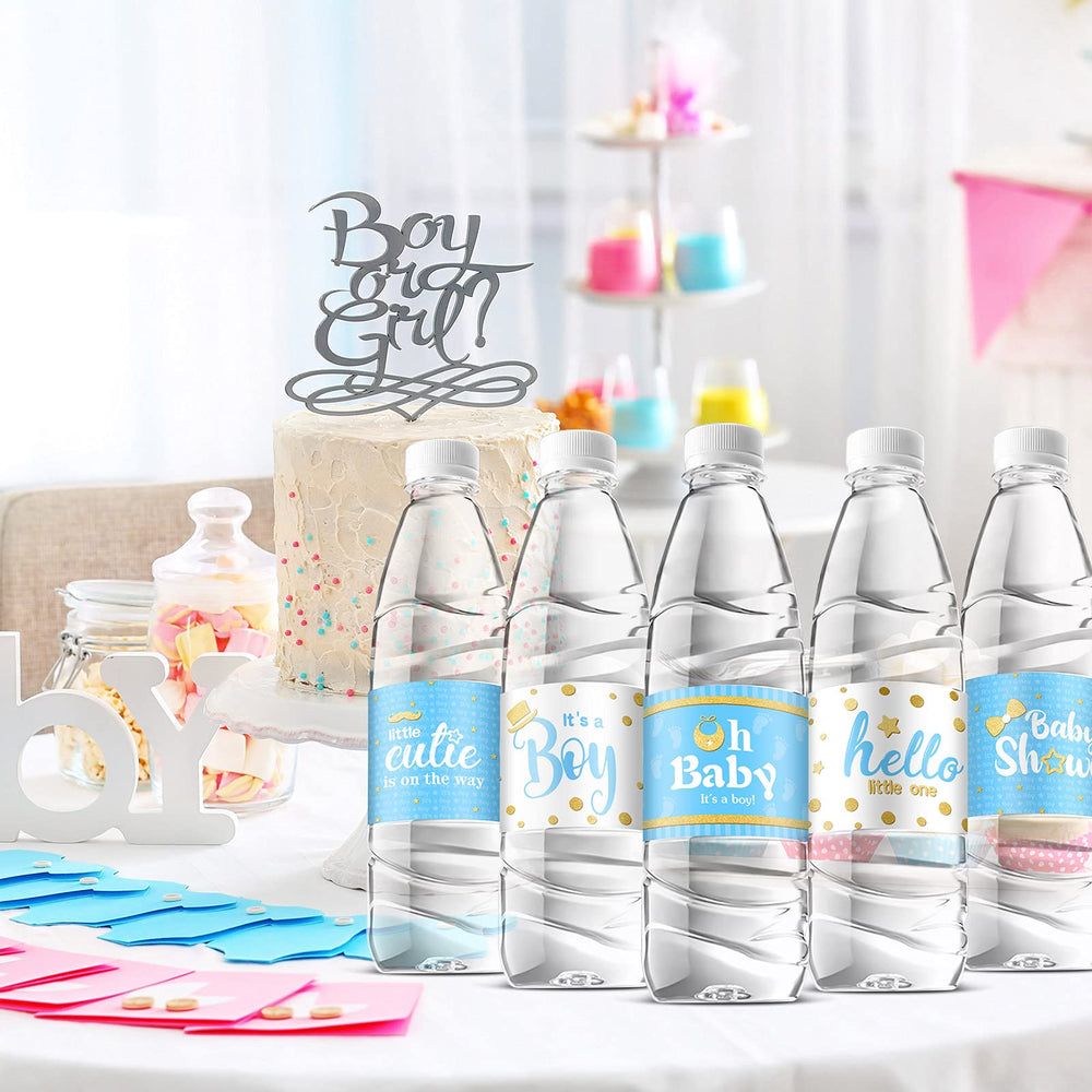 Teling water bottle stickers stay put on refrigerated beverages without wrinkling