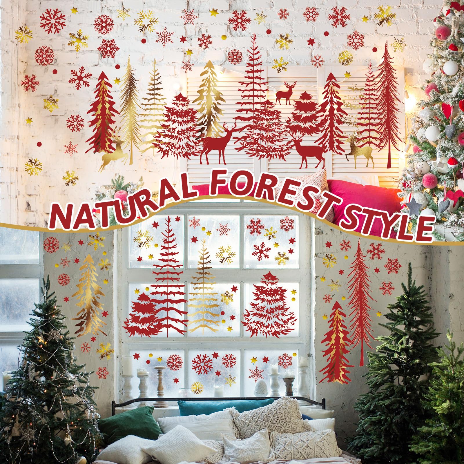 Teling nursery wall decal set provides easy, removable decor for growing spaces.