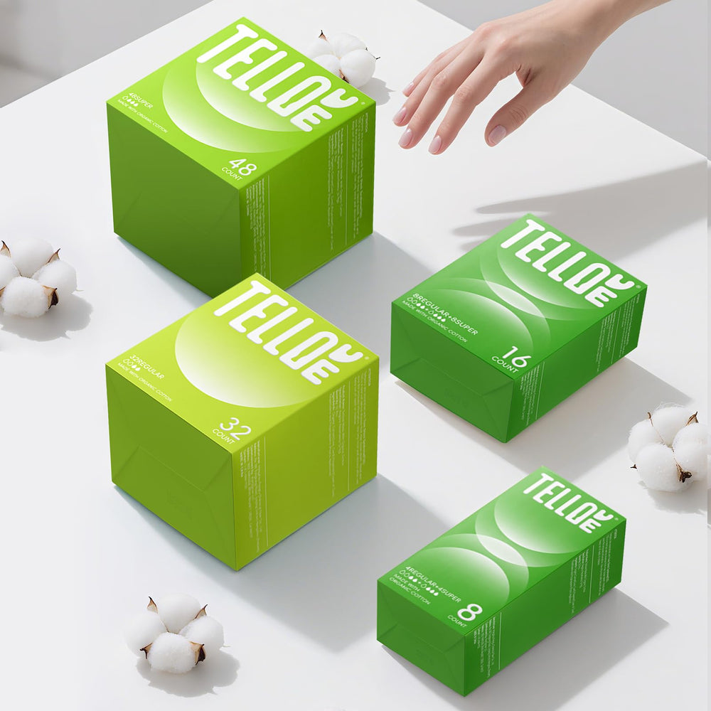 Tellove tampons anti-slip textured grip supports beginner-friendly handling.