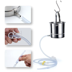 TEMONTIAN water flow control valve allows adjustable enema rate