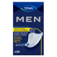 TENA 50600 packaging close-up showing discreet wrap for on-the-go use