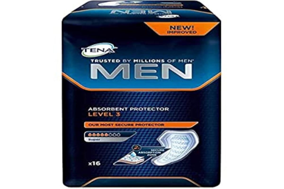 TENA for Men Level 3 brief offering discreet protection for active days.