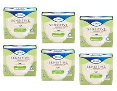 Close-up of TENA Intimates soft top sheet absorbing quickly for dryness