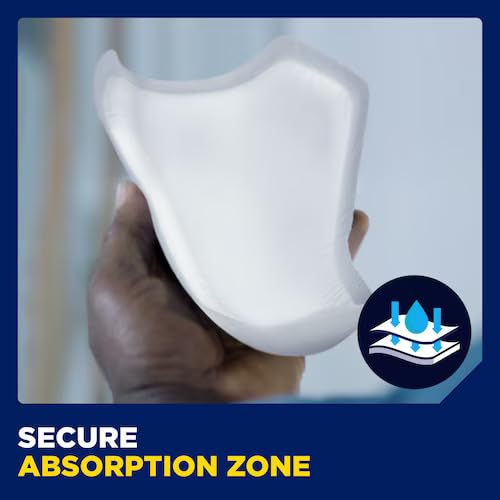 TENA MEN Level 1 male-friendly design with soft bowl shape for comfort.