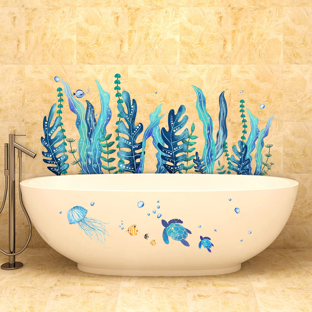 Tenare 3D ocean life wall sticker adds depth to any room.