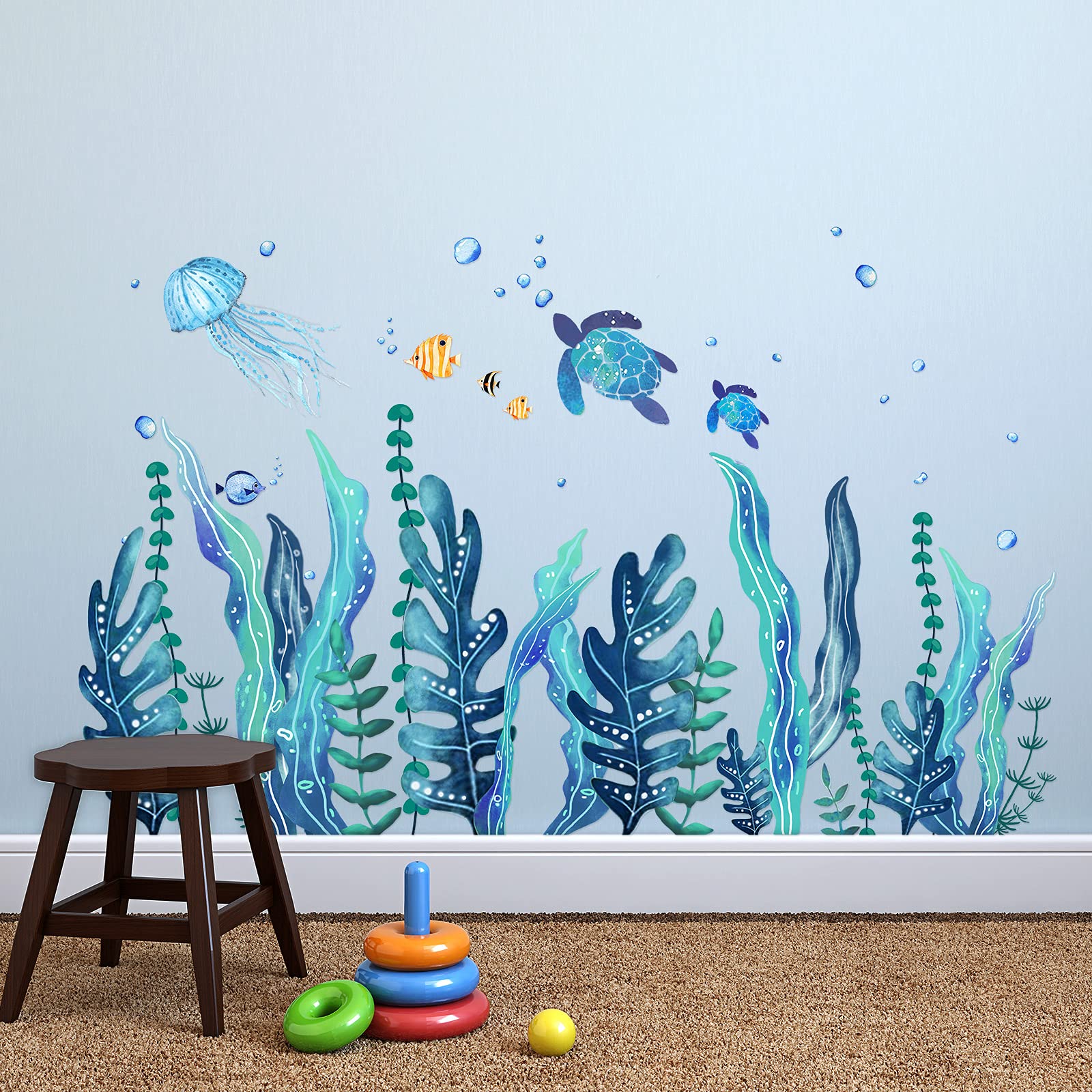 Tenare removable vinyl wall sticker is easy to reposition without residue.