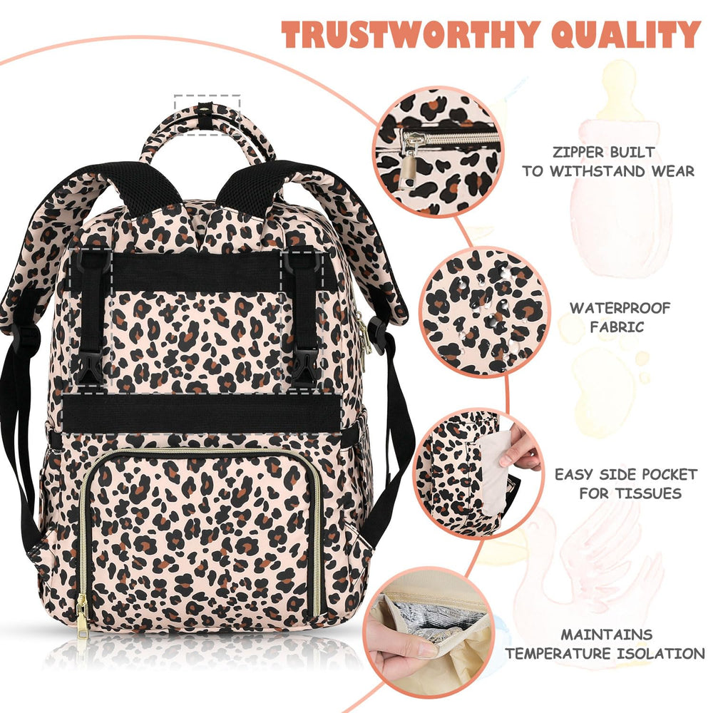Tenot back-opening design allows fast access to baby items.