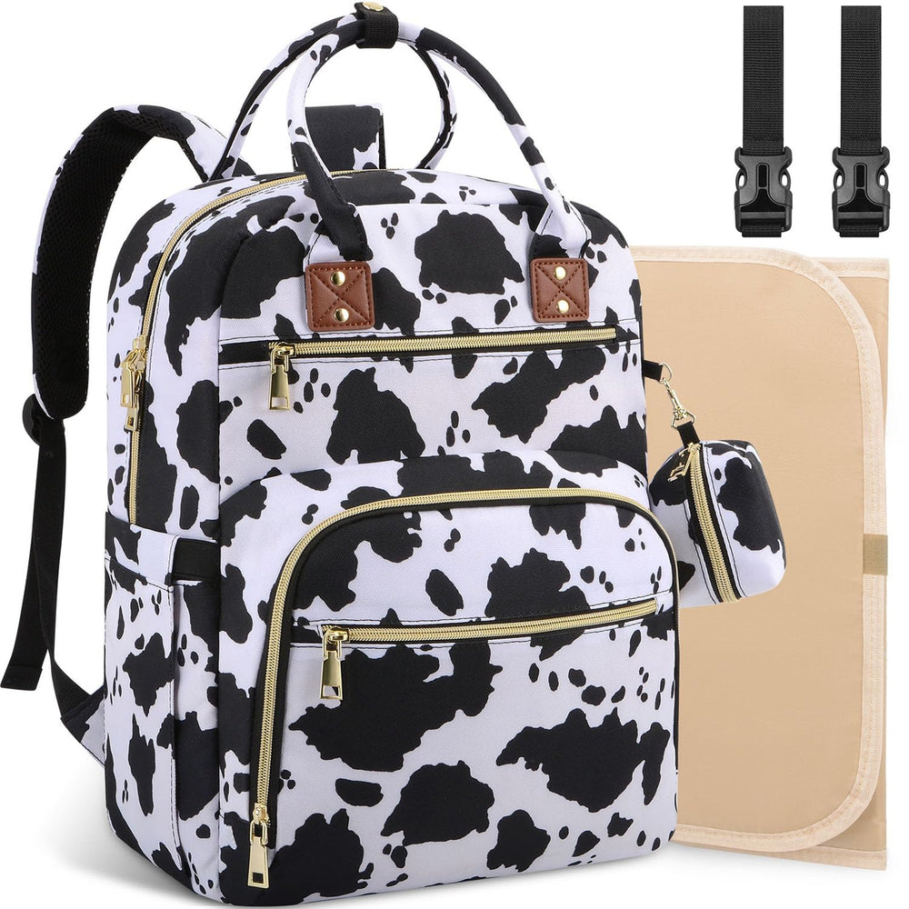 Tenot diaper bag backpack with foldable changing pad for quick on the go changes