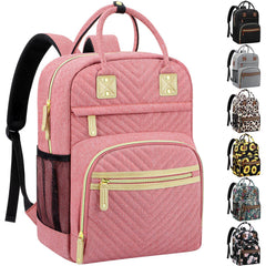 Tenot diaper bag front view showing a spacious main compartment for quick access to baby essentials.