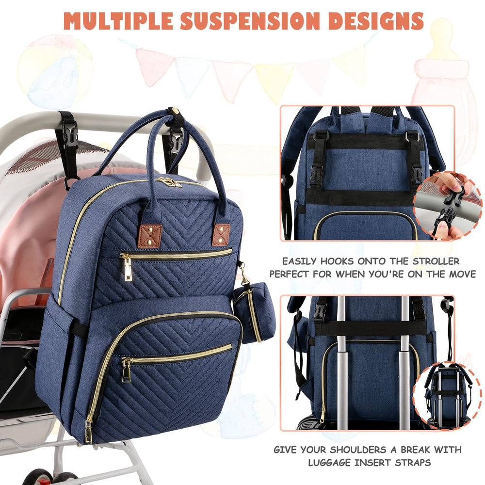 Tenot diaper bag fabric is water-resistant for daily protection