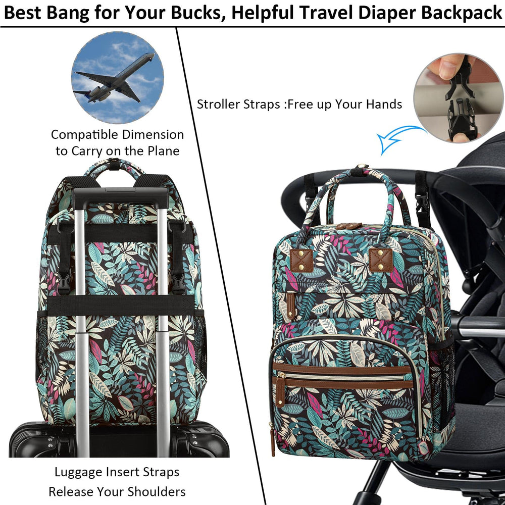 Tenot convertible design offers versatile use as a maternity or hospital bag