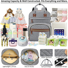 Tenot waterproof fabric protects belongings in rain and spills.