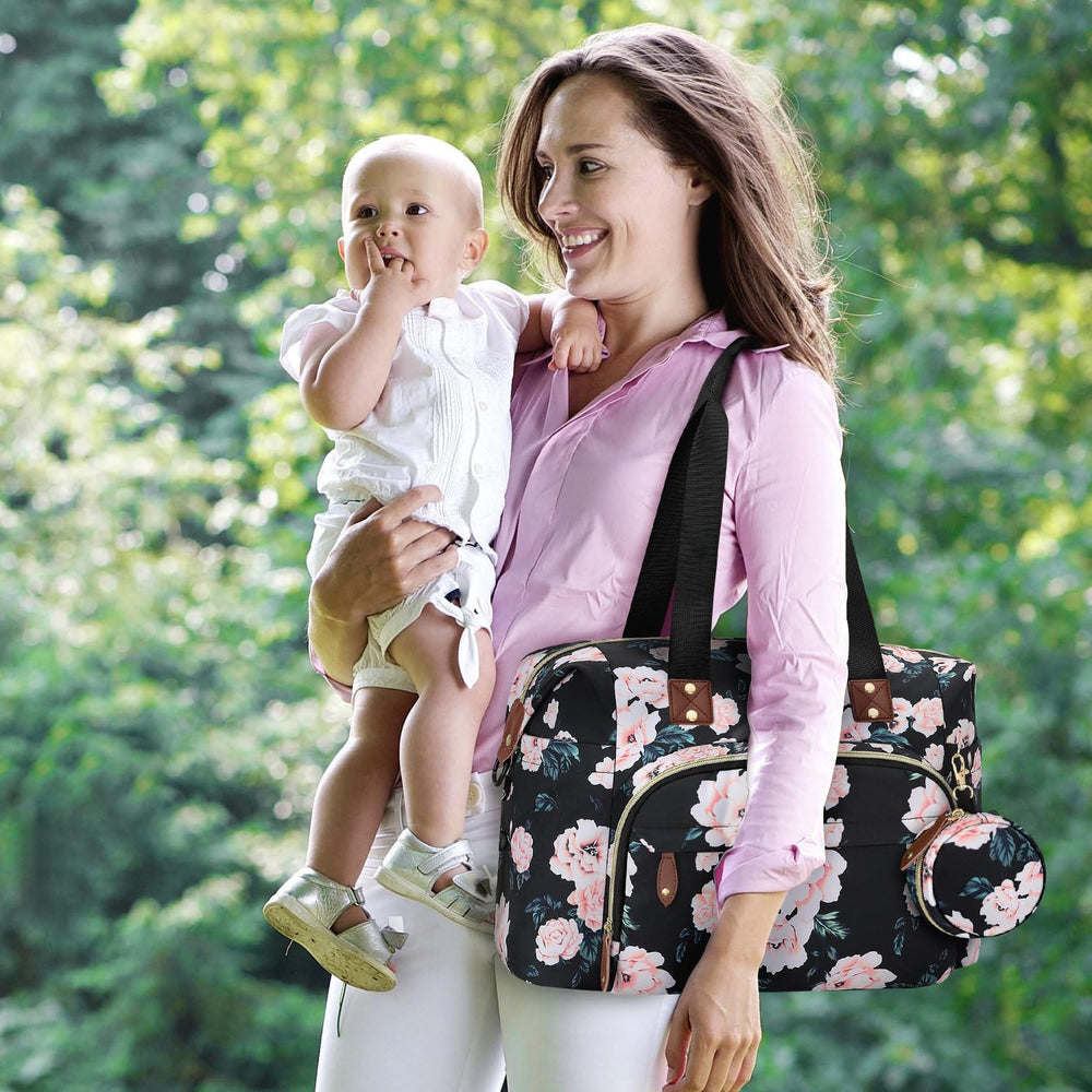 Tenot convertible strap lets tote be shoulder or crossbody