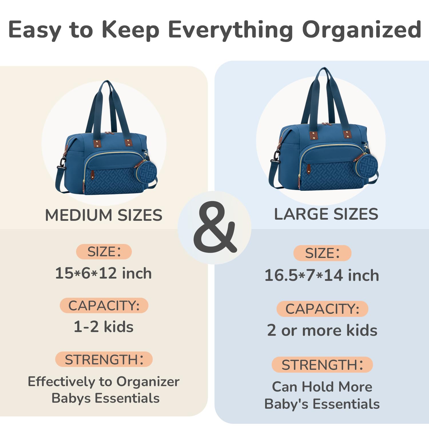 Tenot medium blue adds stylish touch for daily outings.
