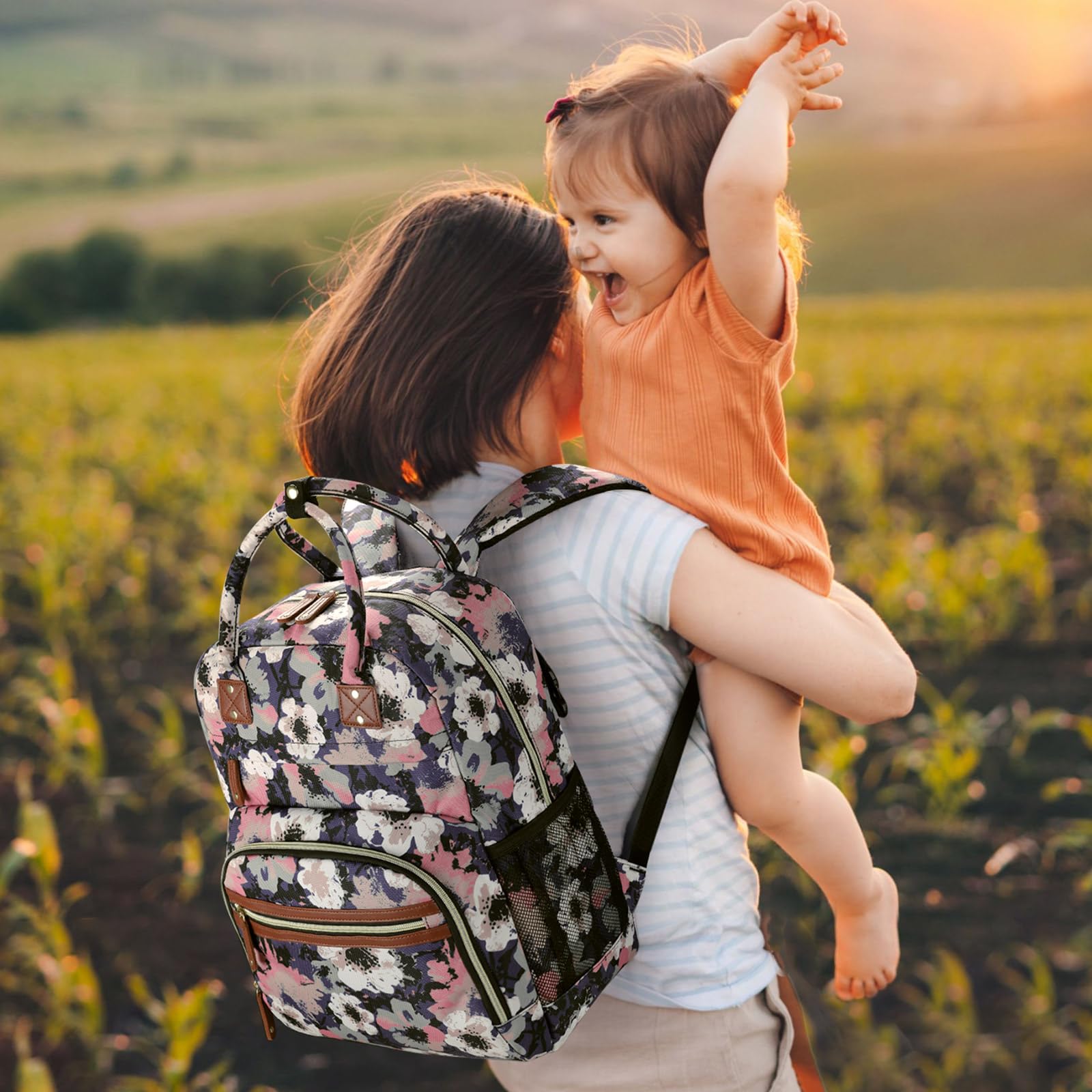 Waterproof tear resistant fabric of Tenot diaper bag