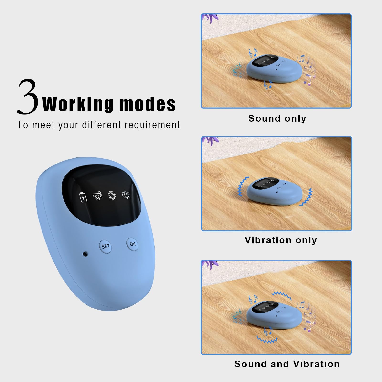 TENQIU sound mode provides clear alerts for nighttime signaling