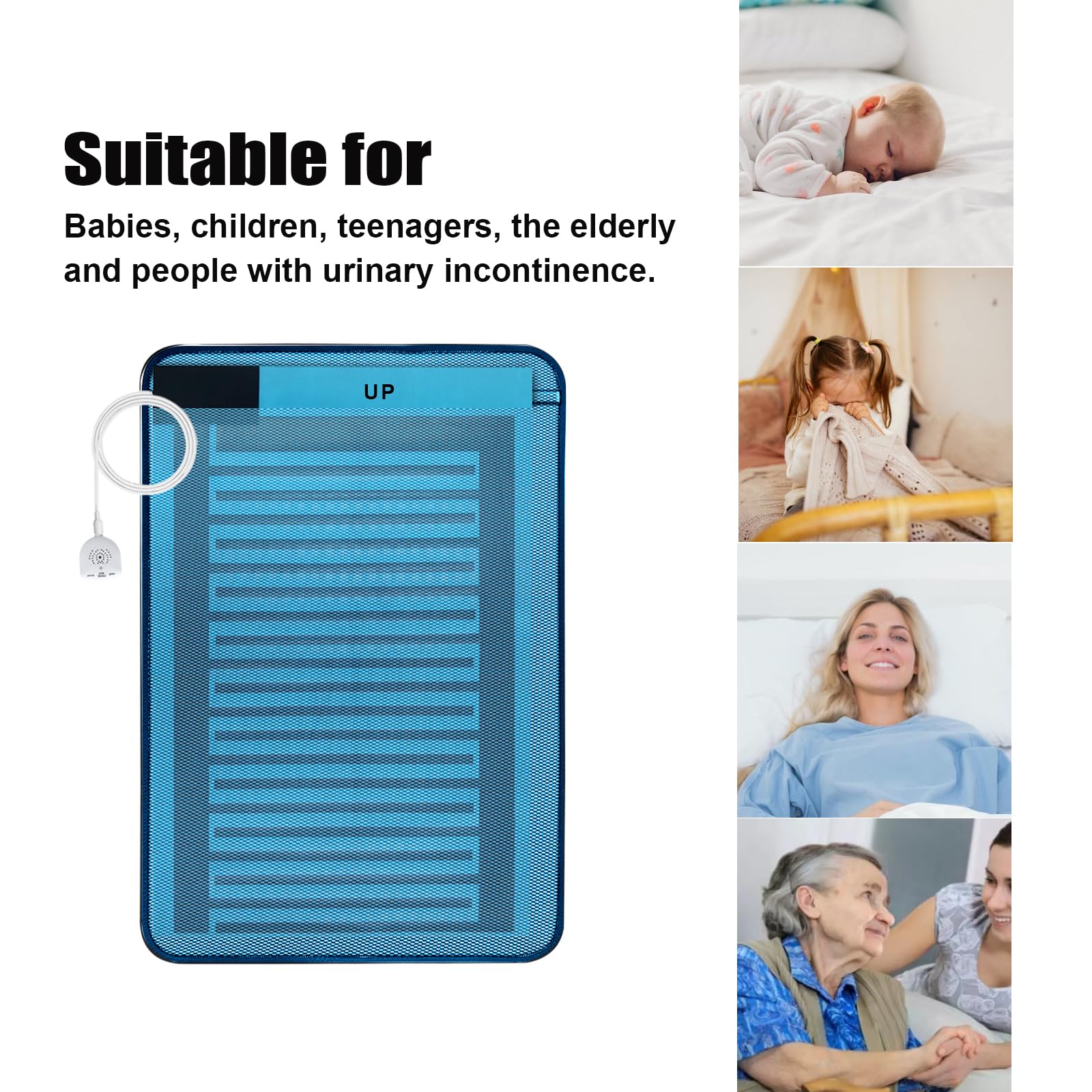 TENQIU USB rechargeable battery powers standby up to about twenty days.