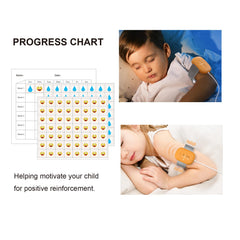 TENQIU child using alarm during potty-training routine