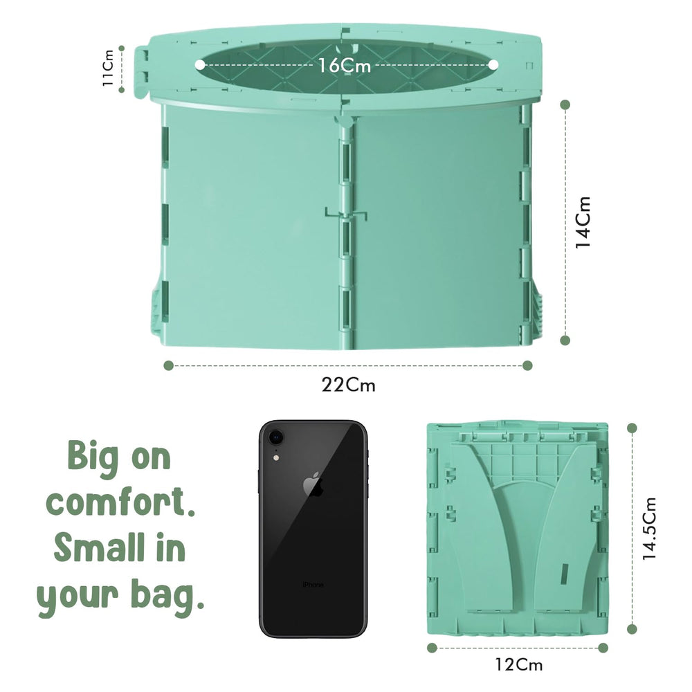Teo washable drawstring dust bag simplifies on-the-go cleanup