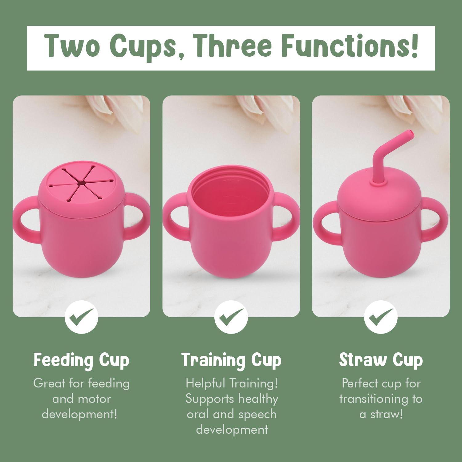 Teo 3-in-1 cup dishwasher safe for easy cleaning