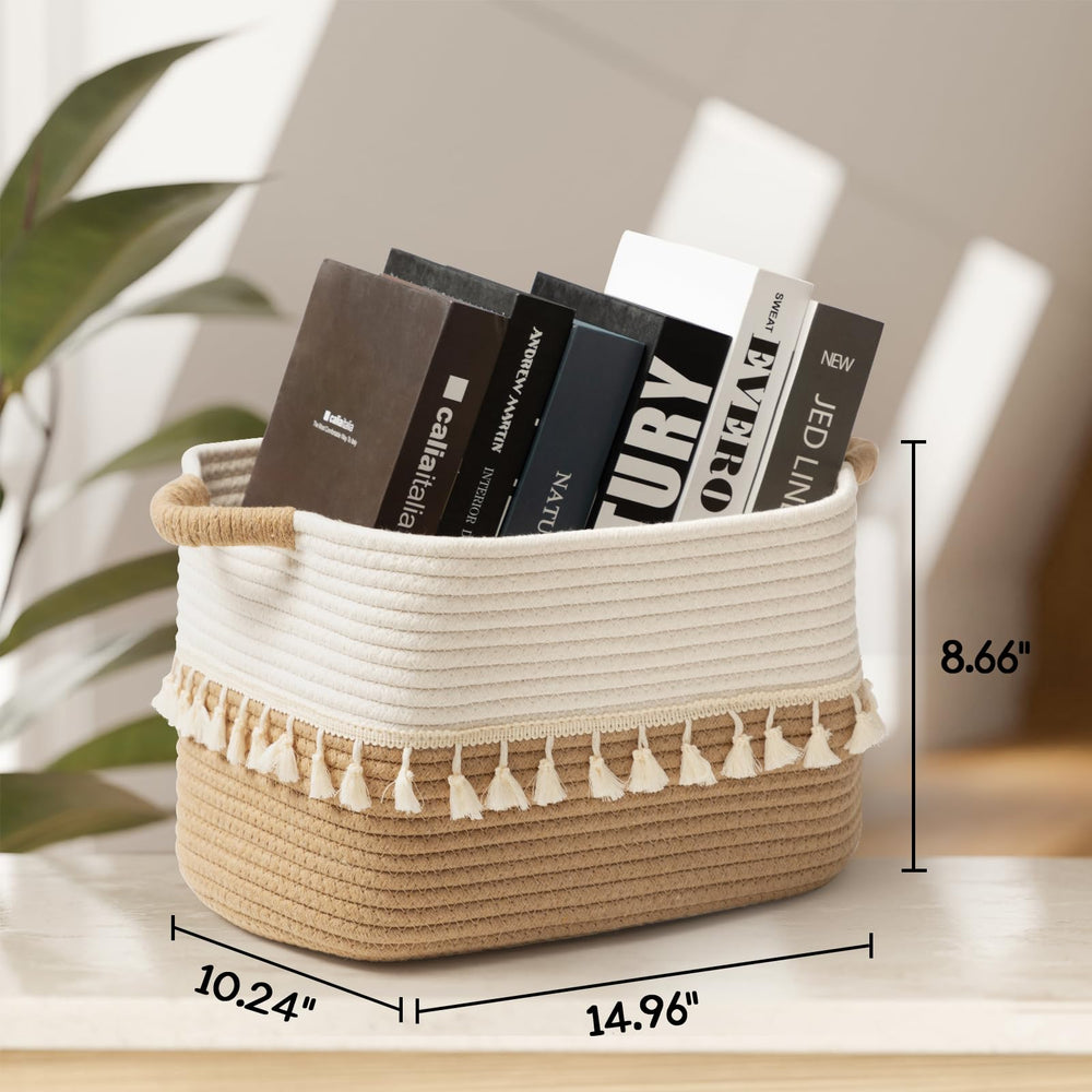 TeoKJ flexible cotton rope material returns to shape after folding