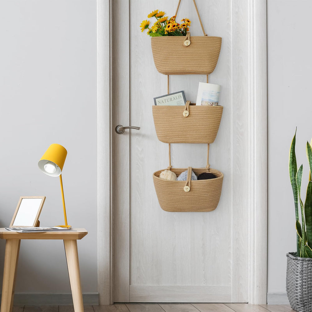 TeoKJ foldable, washable basket for easy cleaning and versatile use.