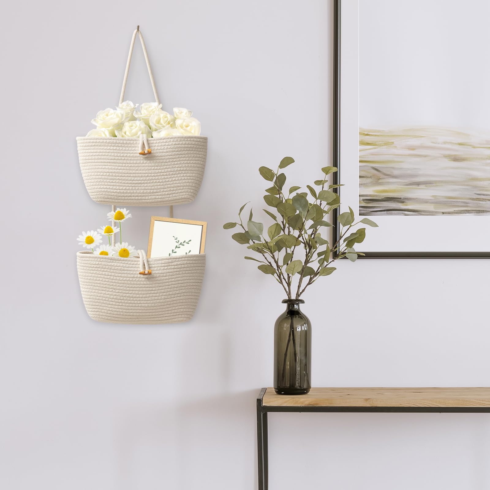 TeoKJ large capacity nursery storage holds essentials neatly.