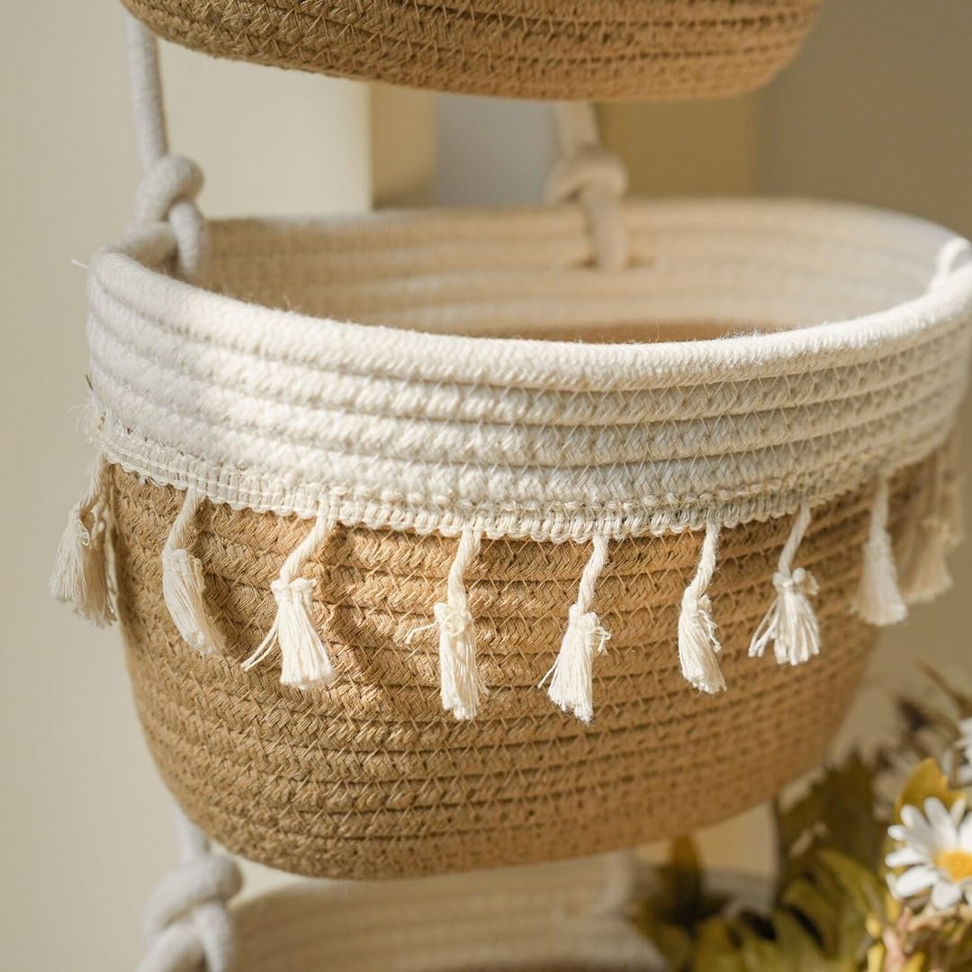TeoKJ decorative storage baskets keep toys and baby essentials tidy across home spaces