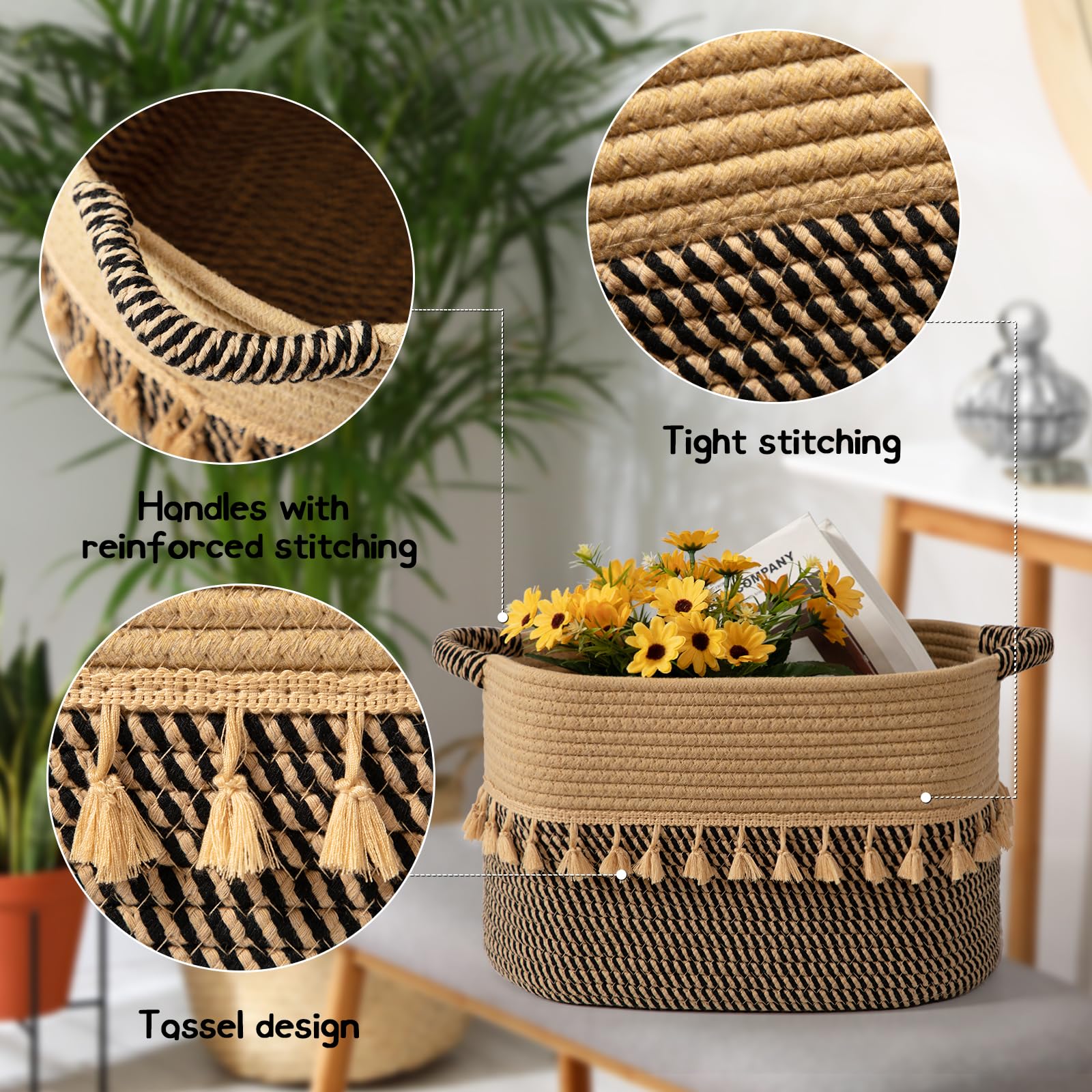 TeoKJ storage bins for daily use in any room