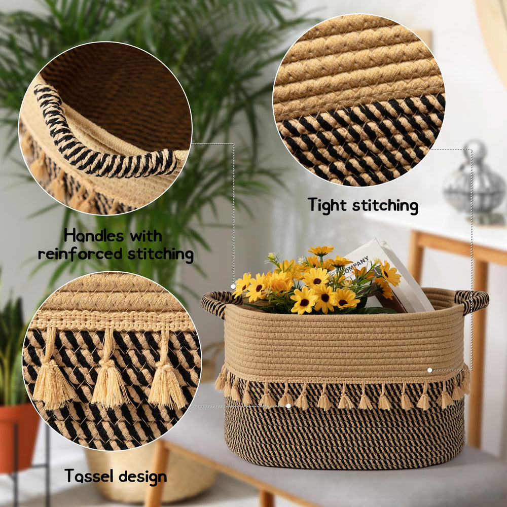 TeoKJ storage bins for daily use in any room