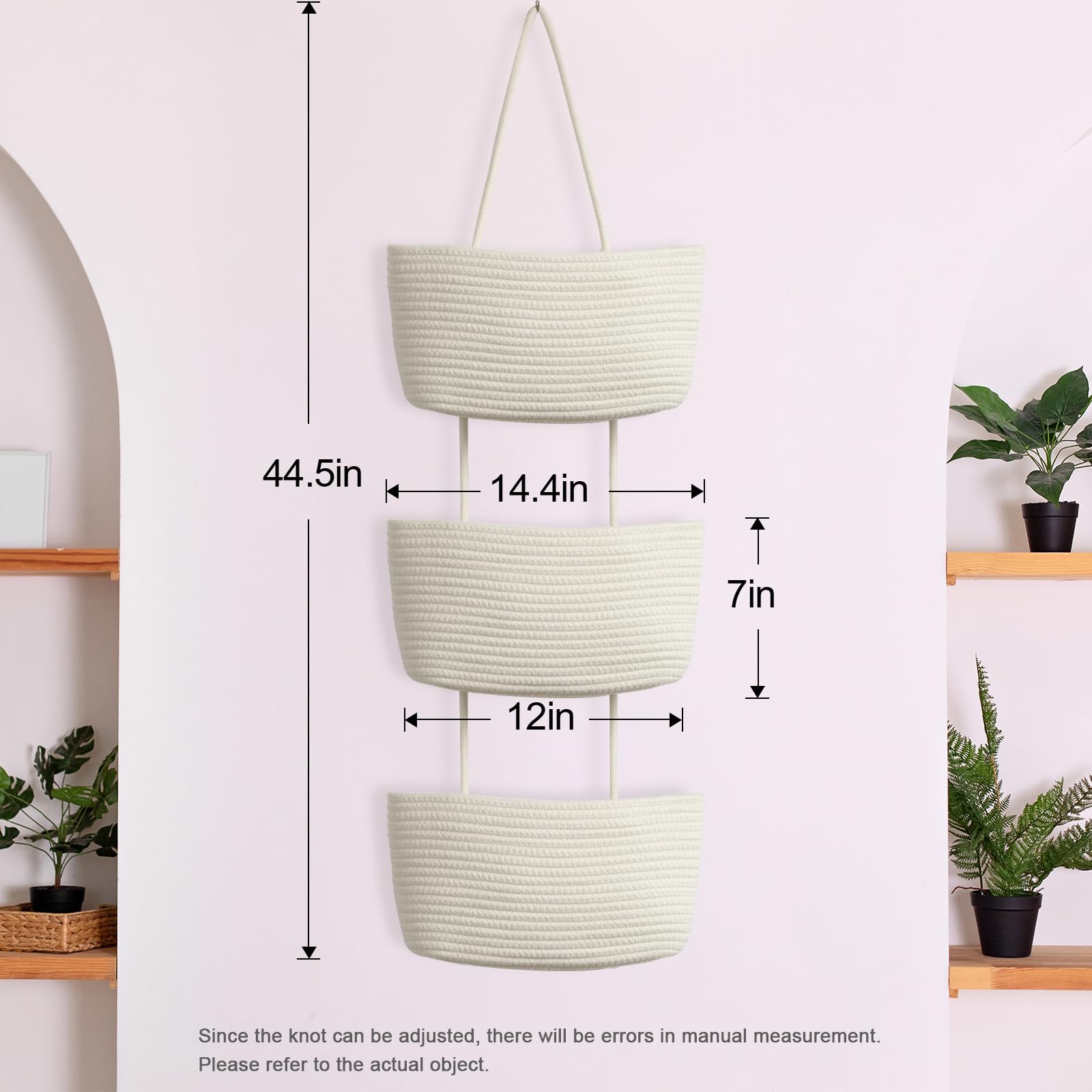 TeoKJ white cotton baskets suit nursery and kitchen decor