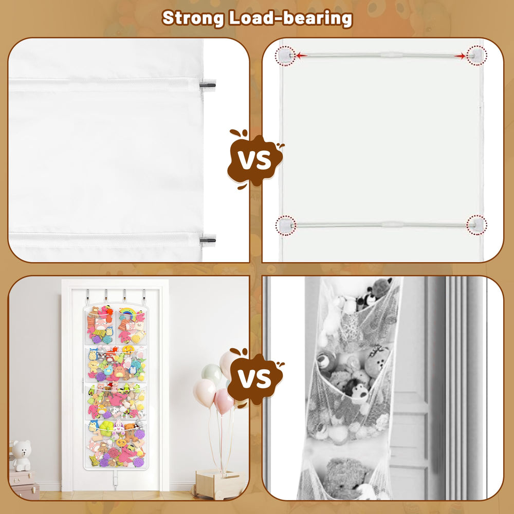 Teoon upgraded support bars keep the net flat and stable.