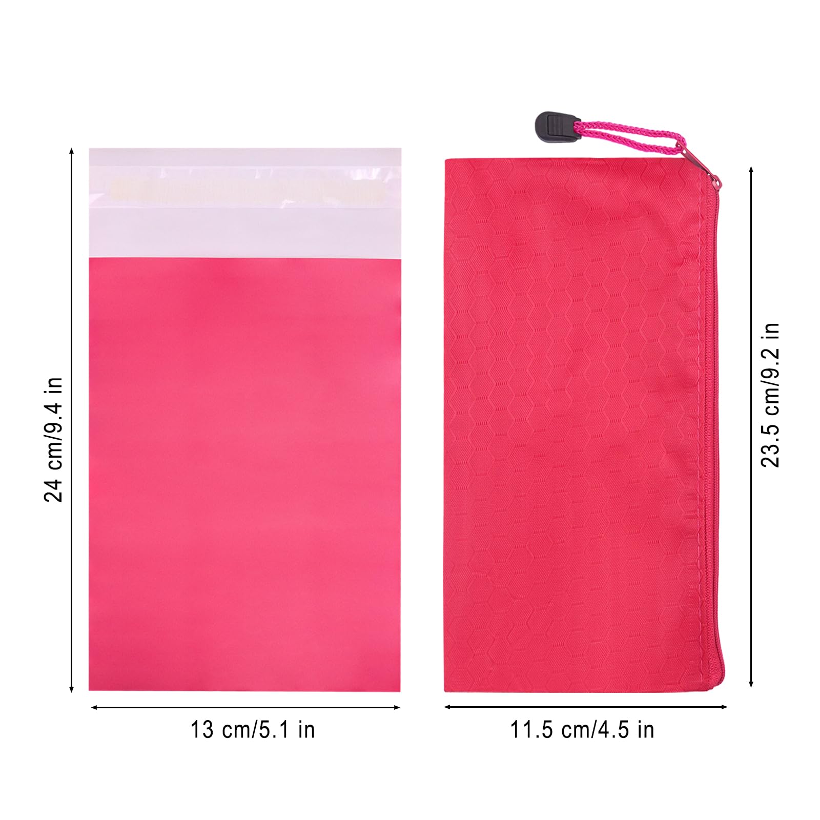 Privacy-focused Terdey bag in red for discreet disposal in any space.