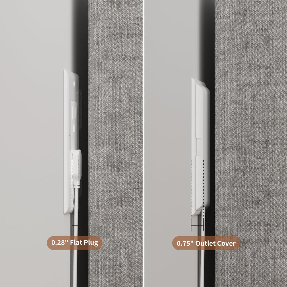 Terficer five-outlet strip ideal for kitchens and living rooms.