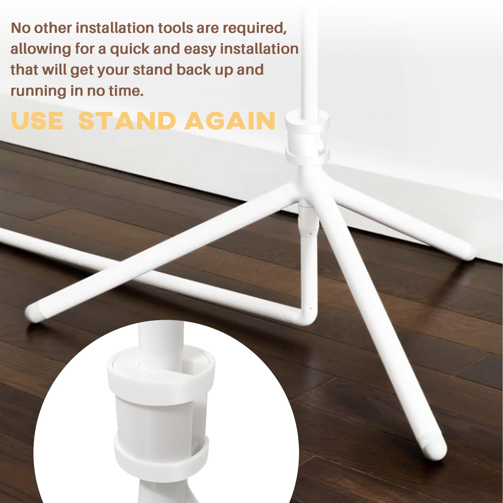 Terixe easy-installation design saves time during setup.