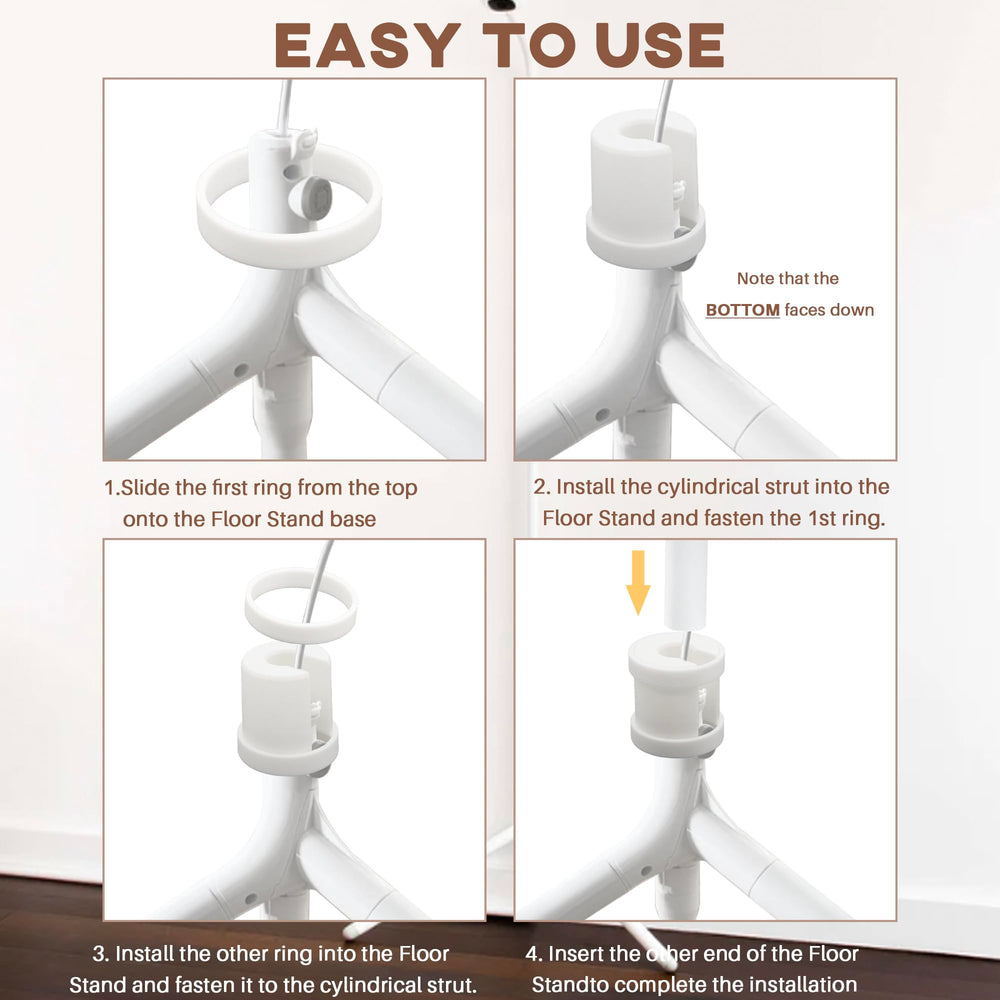 Terixe repair kit fixes the stand with a clean, aesthetic solution.
