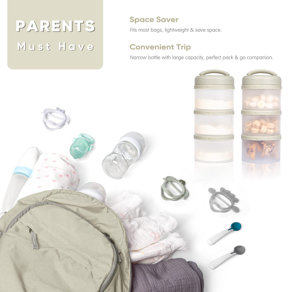 Termichy diaper bag-friendly design fits compactly for on-the-go feeds.