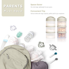 Termichy diaper bag-friendly design fits compactly for on-the-go feeds.
