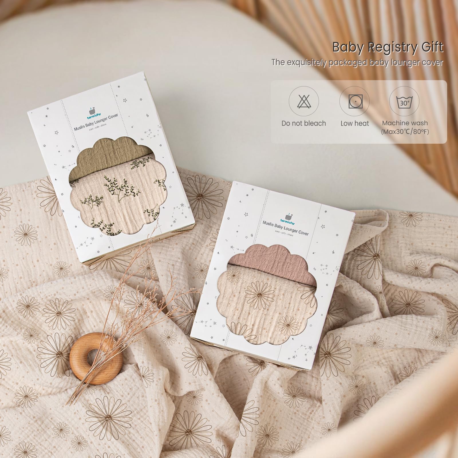 Termichy gift-ready packaging makes a thoughtful registry or baby shower gift