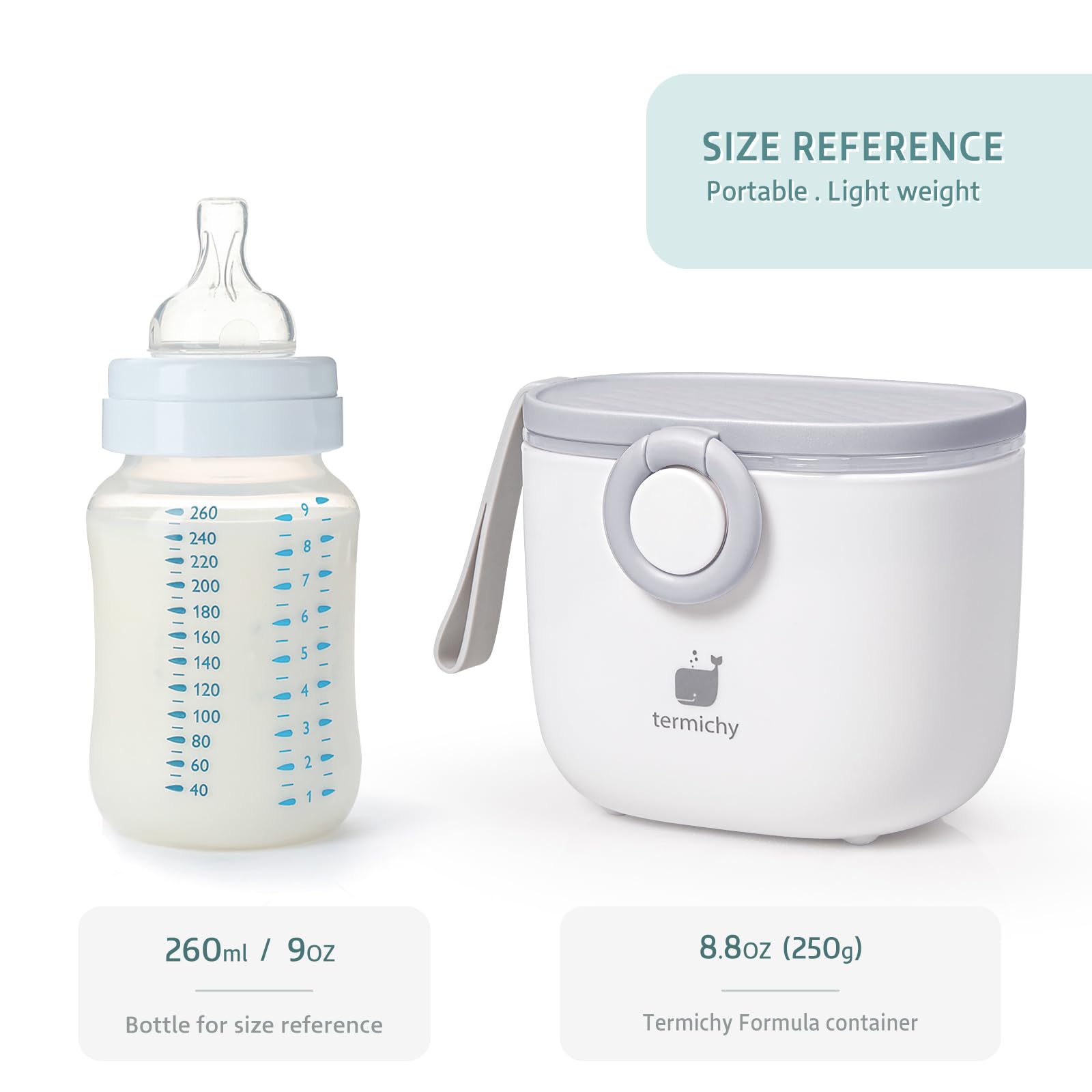 Termichy travel-friendly design for daily baby feeding routines