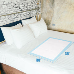 TEROBABI 7-layer bed pad provides strong absorption and leakage prevention.