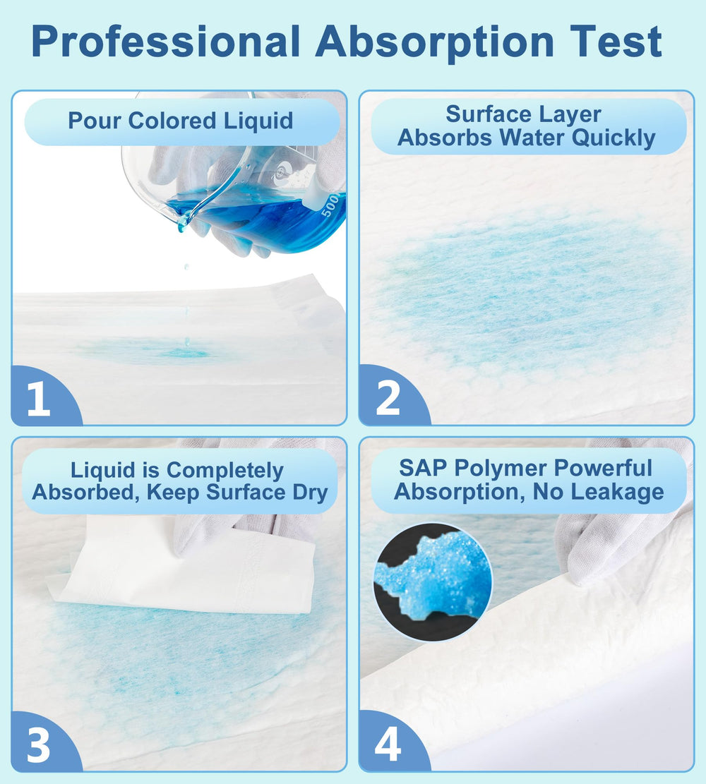 TEROBABI bed pads versatile use for home, travel, or care.