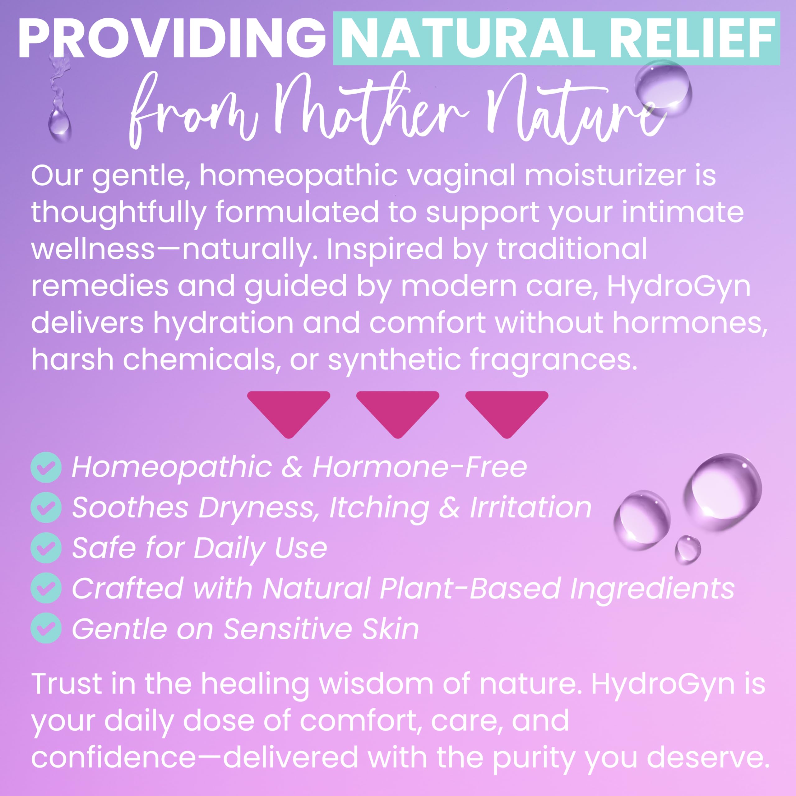 Terramed Hydro GYN ingredient list close-up
