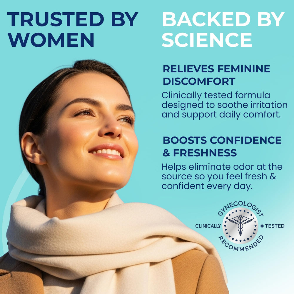 Terramed Just Think Comfort daily-use routine with gel and applicator.